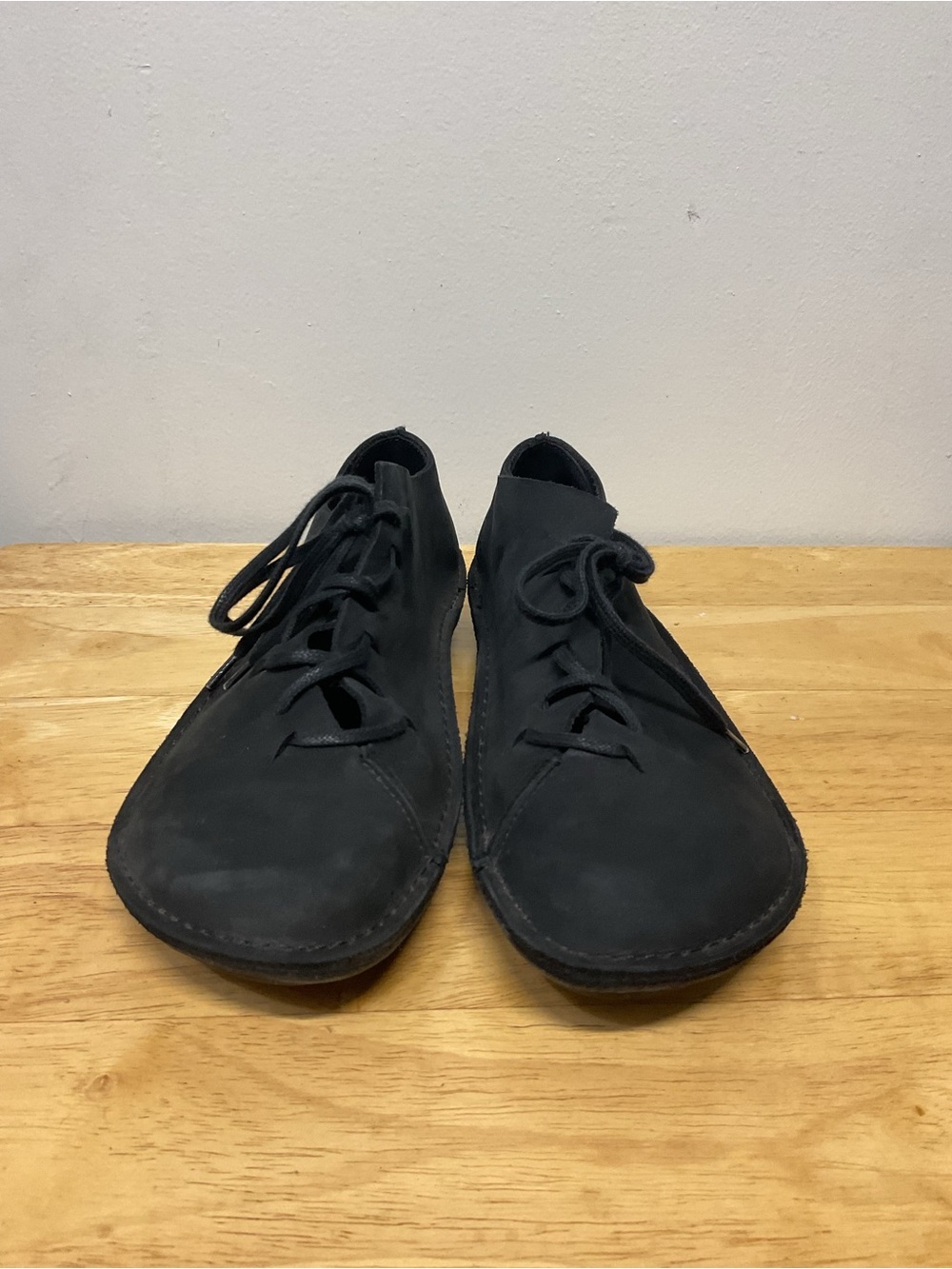 Black LOINT’S of Holland Therhagen Nubuck leather womens 37 US 6.5 - Picture 8 of 9